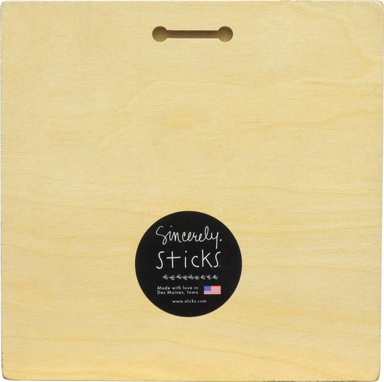 "Colorful Colorado" | Colorado Wall Plaque - 9x9 Sticks