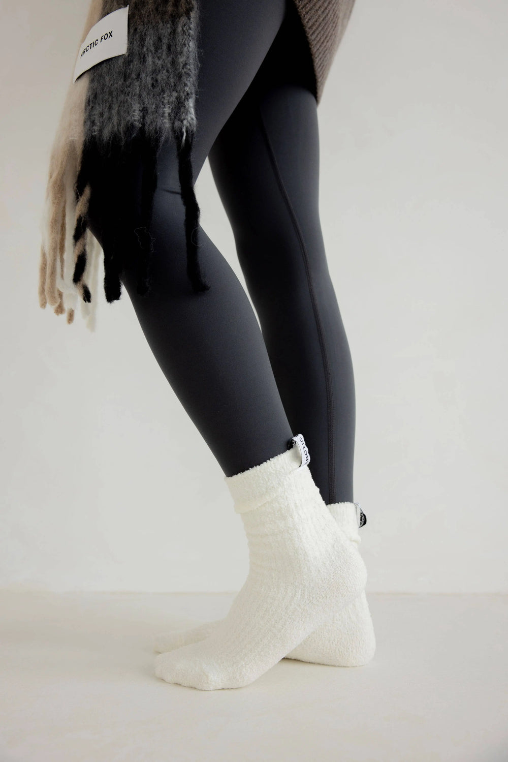Cosy Socks - 100% Recycled - White - FW25 Arctic Fox & Co. - North America