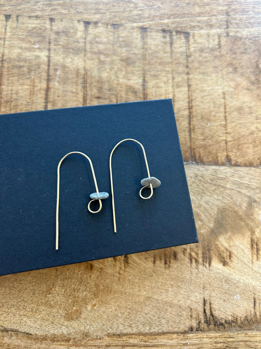 Debi Bender Gold Stone Earrings Debi Bender