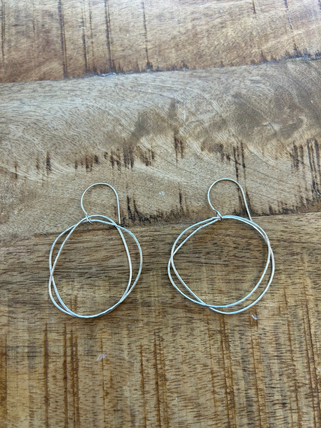 Debi Bender Silver Hoops Debi Bender