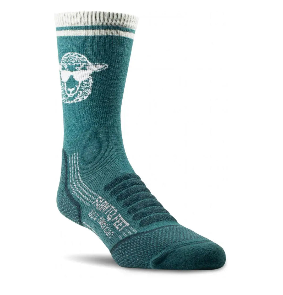 Farm to Feet American Trail Shep the Sheep Light Targeted Cushion 3/4 Crew The Outside Society