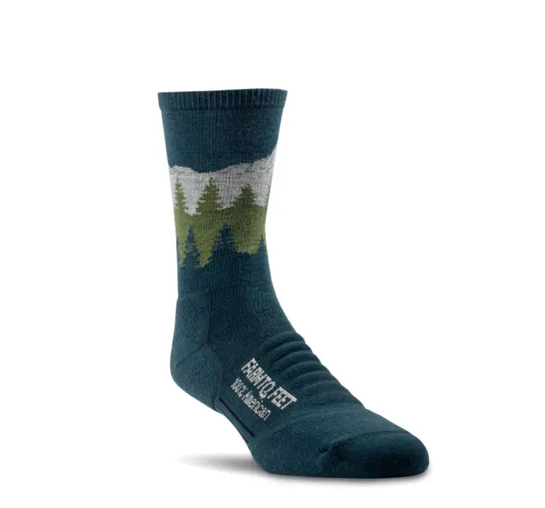 Farm to Feet American Trail Timber Lt Cushion 3/4 Crew Farm to Feet