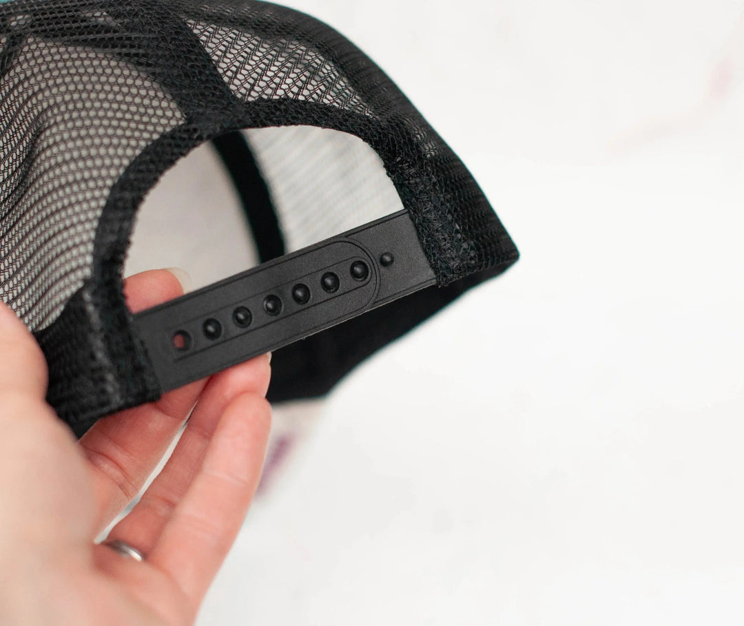 Final Switchback Paintbrush Trucker Hat Final Switchback by Katie Jeanne Reim