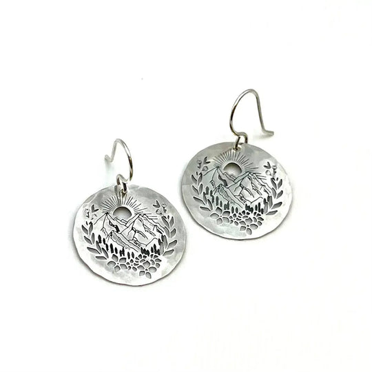 Fluff Hardware Handmade Prairie Earrings Small Fluff Hardware