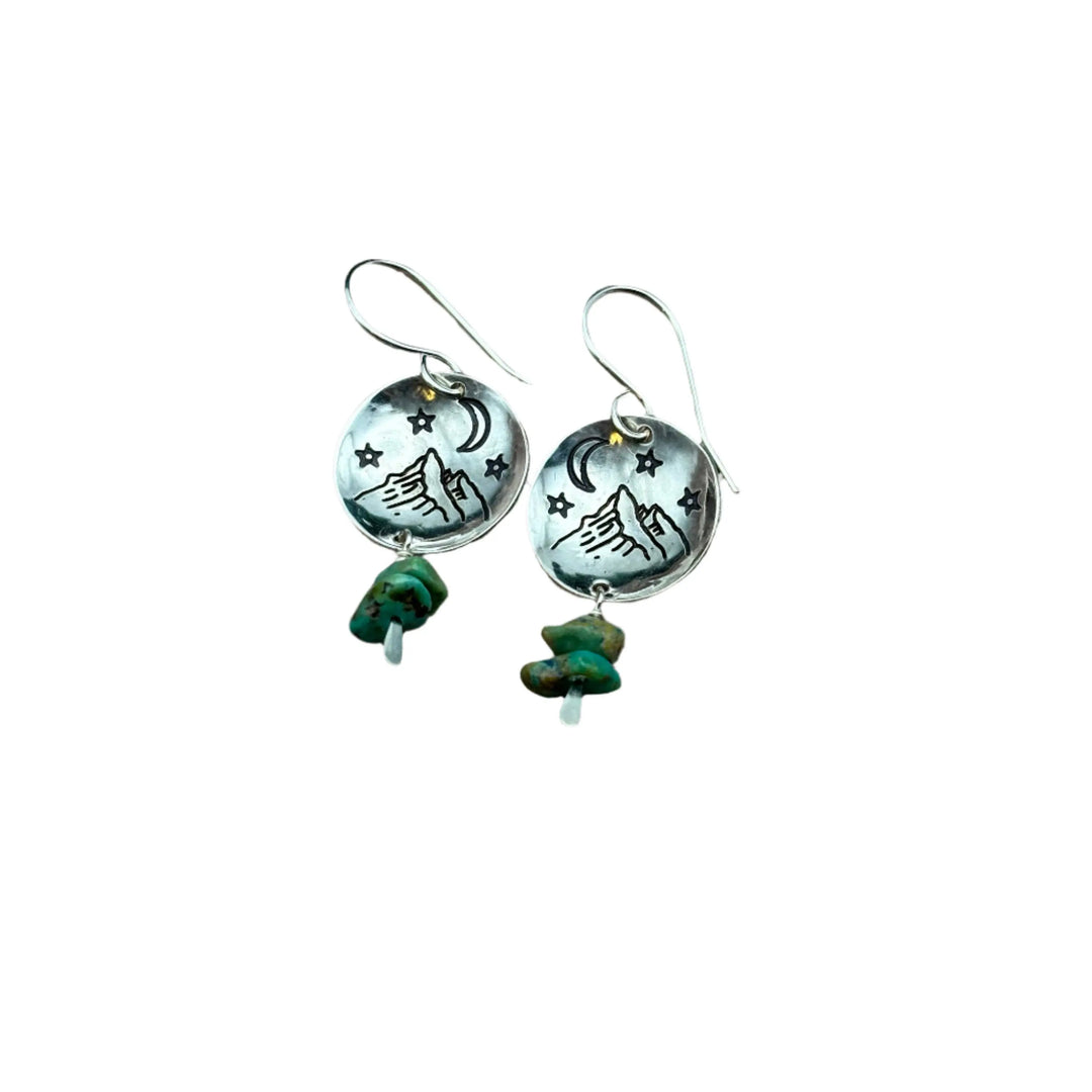 Fluff Hardware Handmade Starry Night Earrings Fluff Hardware