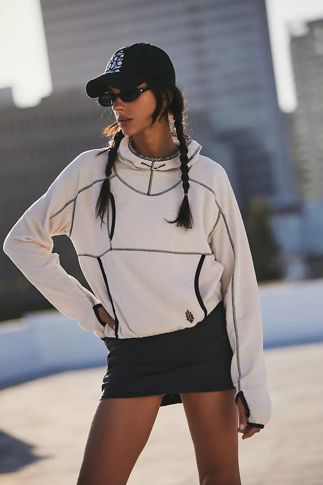 Free People Movement Care FP On The Run Lightweight Pullover Free People Movement