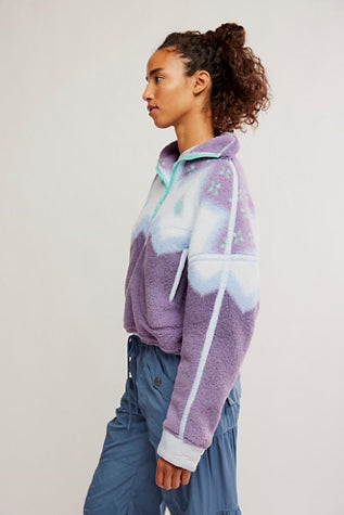 Free People Movement Printed Mountain High 1/2 Zip Free People Movement