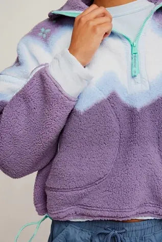 Free People Movement Printed Mountain High 1/2 Zip Free People Movement