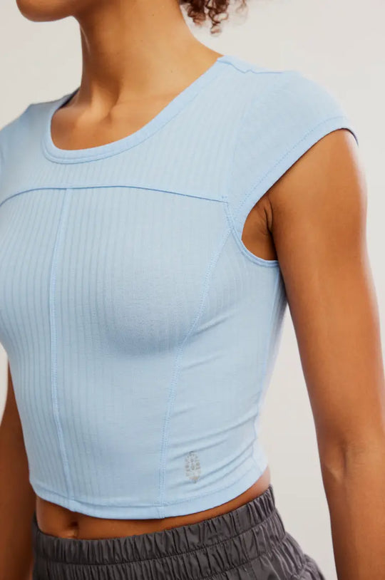 Free People Movement Tempo Ribbed Baby Tee Free People Movement
