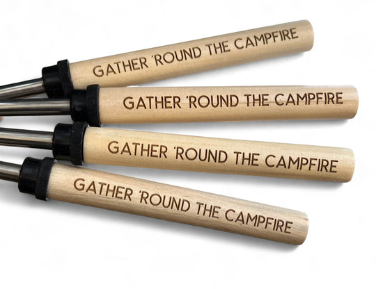 🔥Funny S'More Sticks -Pun Marshmallow Roasting Sticks Wild Larch Creative