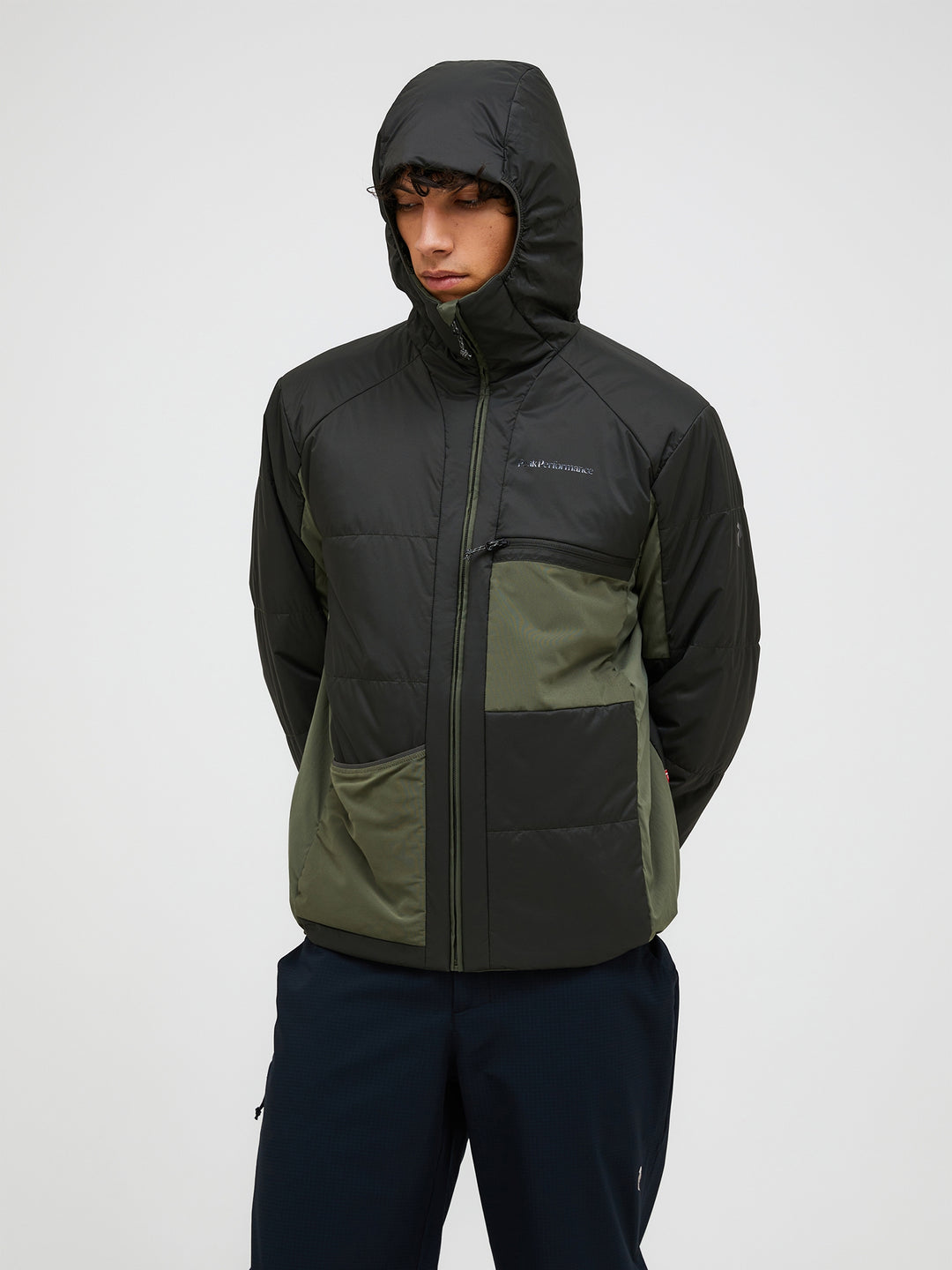 Freelight Reversible Insulated Hood Jacket Men
