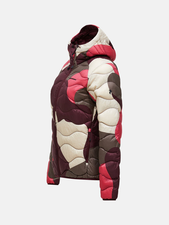 Peak Performance Women's Helium AOP Down Hood Jacket