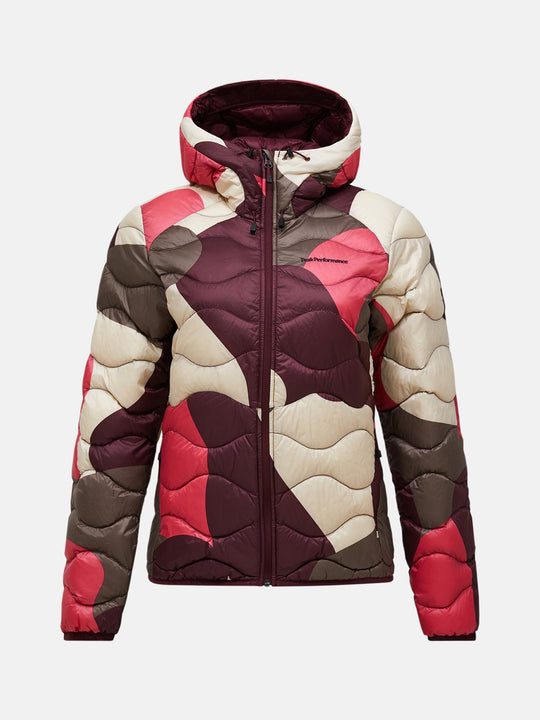 Peak Performance Women's Helium AOP Down Hood Jacket