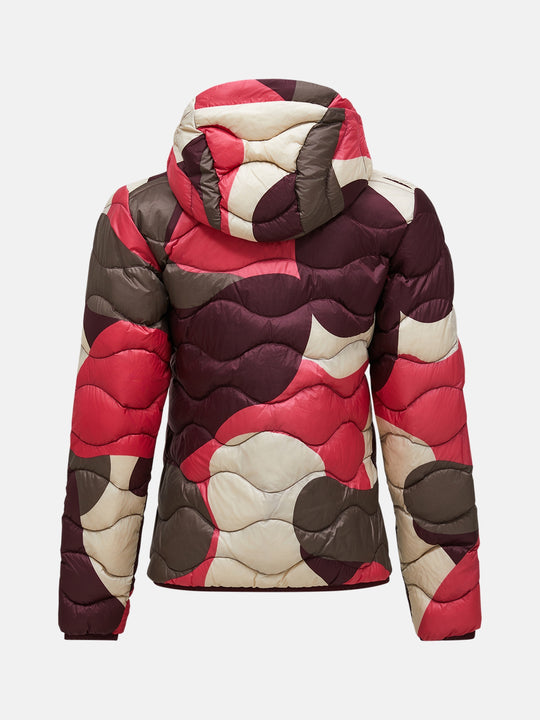 Peak Performance Women's Helium AOP Down Hood Jacket