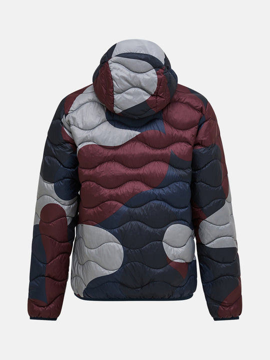 Peak Performance Men's Helium AOP Down Hooded Jacket