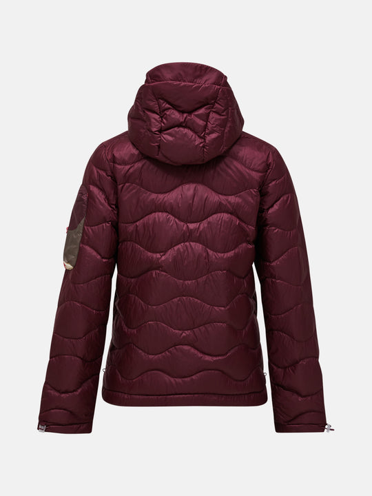 Peak Performance Women's Helium AOP Utility Down Hood Jacket