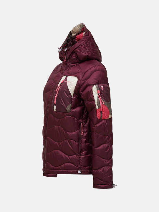 Peak Performance Women's Helium AOP Utility Down Hood Jacket