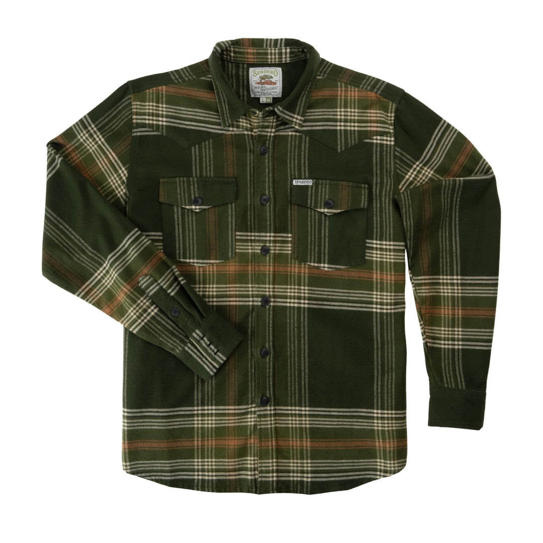 Sendero Provisions Co. Durango Lightweight Stretch Flannel