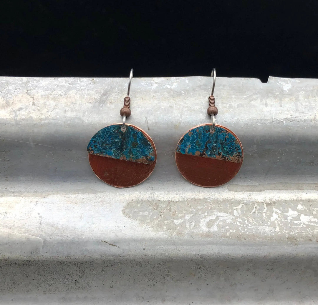 Half Circle earring Moondance Artwork