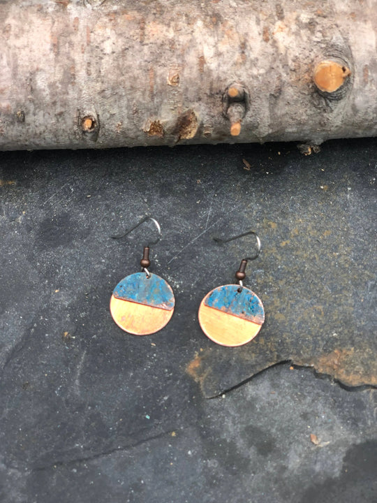 Half Circle earring Moondance Artwork