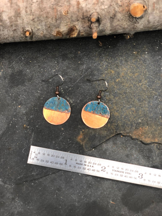 Half Circle earring Moondance Artwork