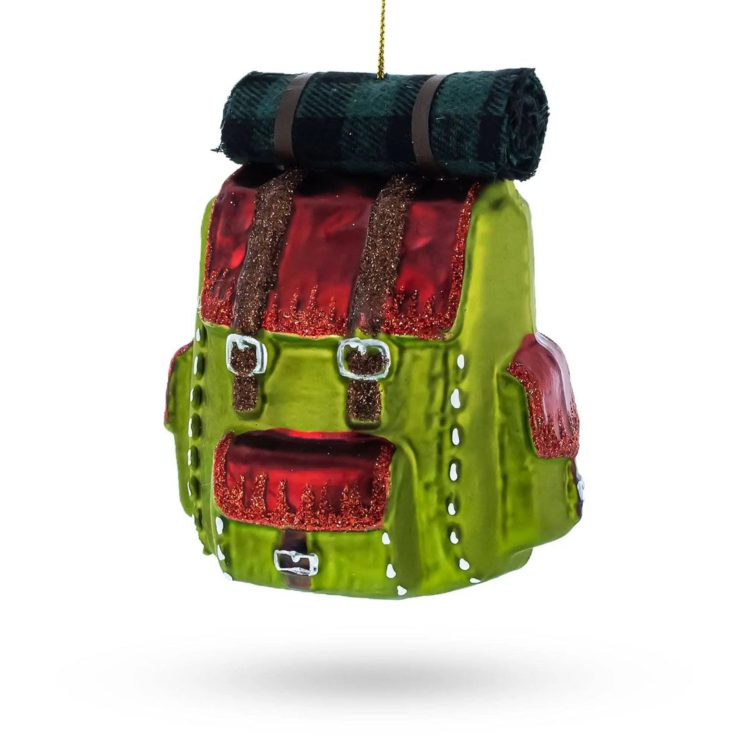 Hiking Backpack Glass Ornament BestPysanky