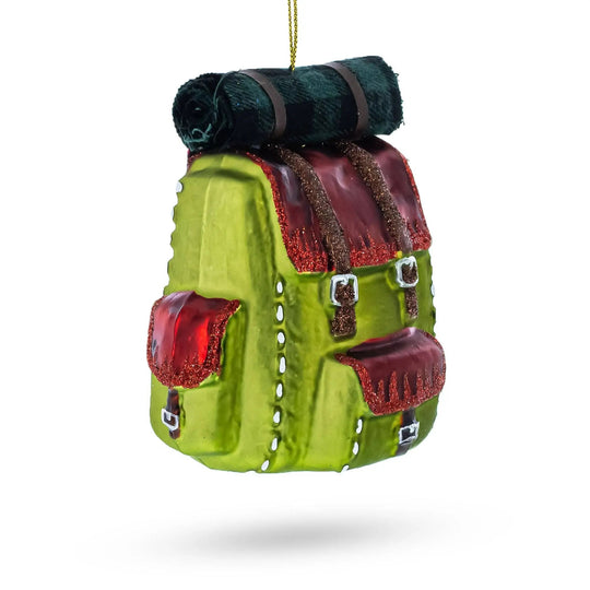 Hiking Backpack Glass Ornament BestPysanky