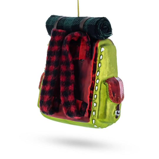 Hiking Backpack Glass Ornament BestPysanky
