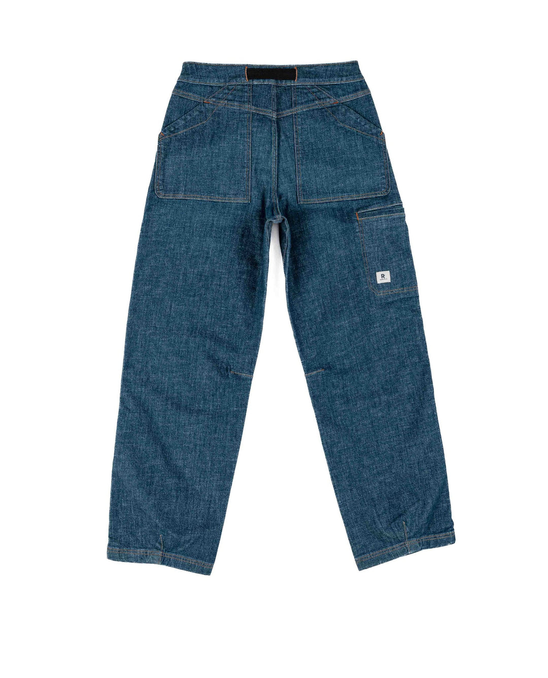 Ripton Belt Jeans - Dk Indigo
