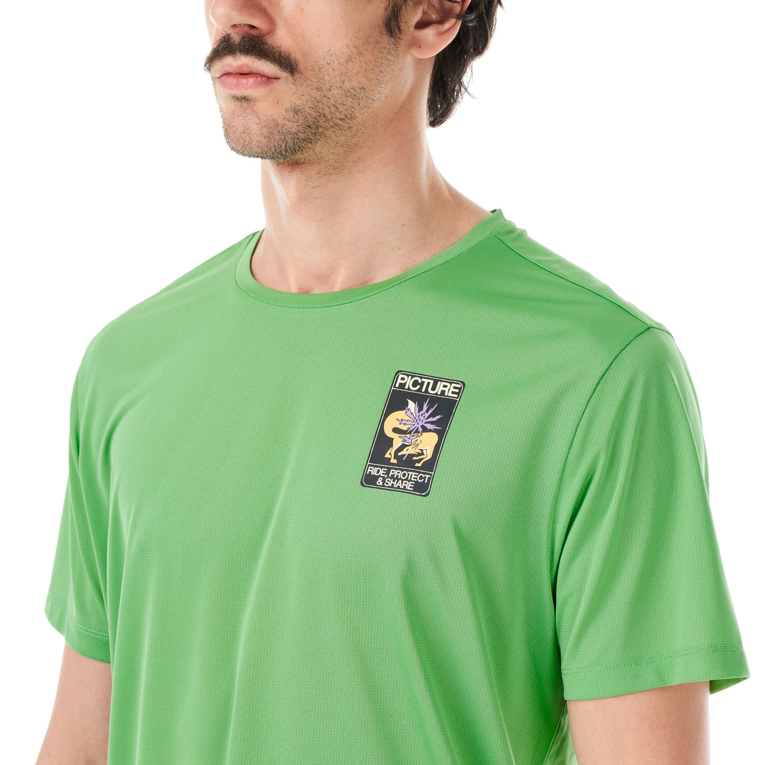 Picture Organic Travis Tech Tee Peppermint