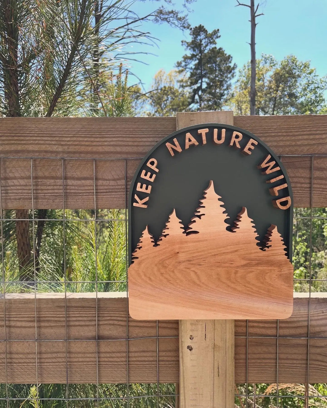 McCalls Woodwork Keep Nature Wild Art McCalls Woodwork