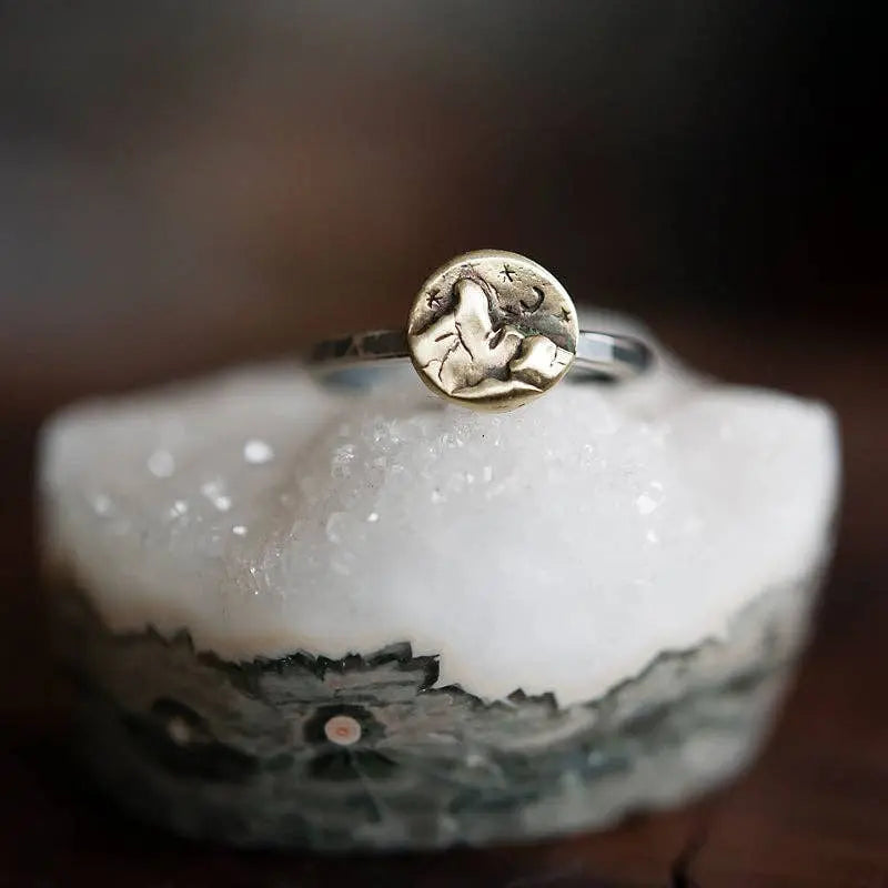 Midnight Mountain Adventure Ring CinnamonSticks Designs