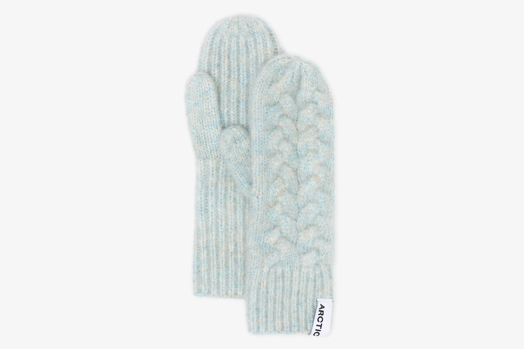 Mohair Mittens - Ocean Mist Arctic Fox & Co. - North America