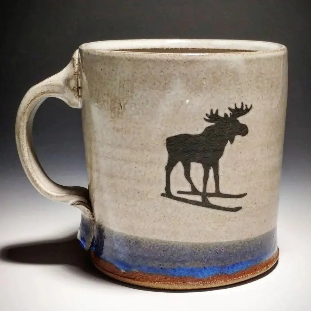 MooSki Mug Red Bison Studios