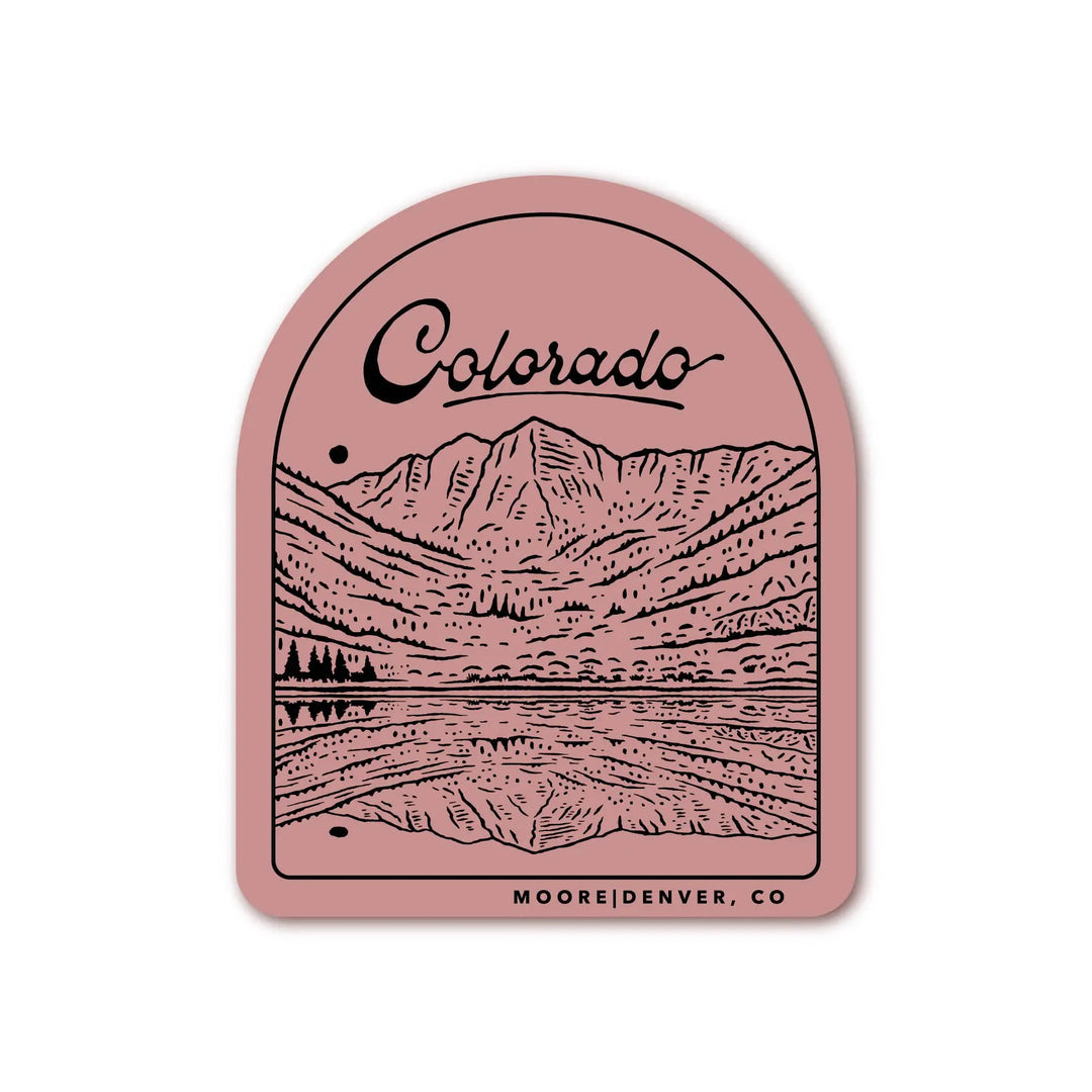Moore Collection Maroon Bells Sticker Moore Collection