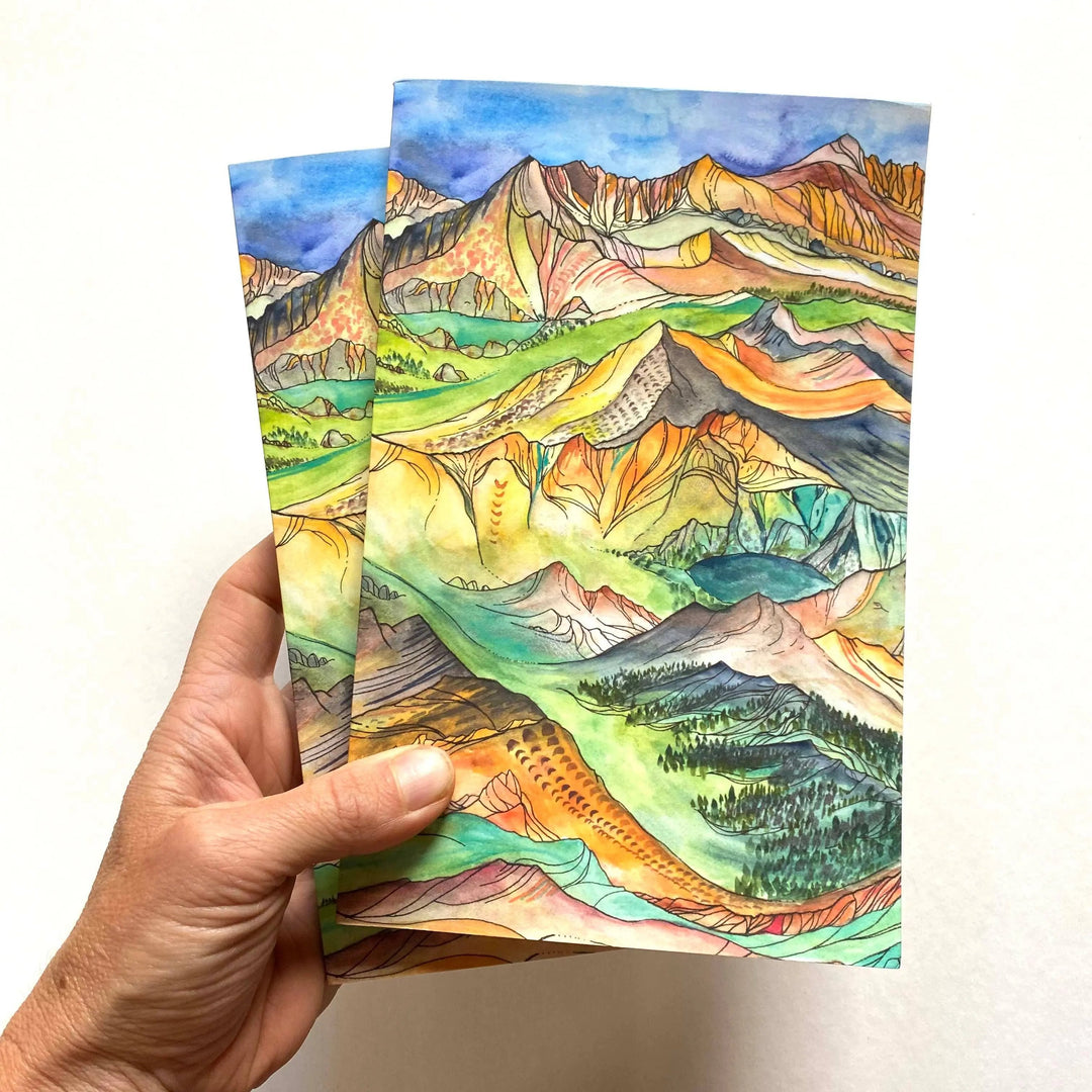 Mountain Art Notebook : Alpine Kingdom Sarah Uhl