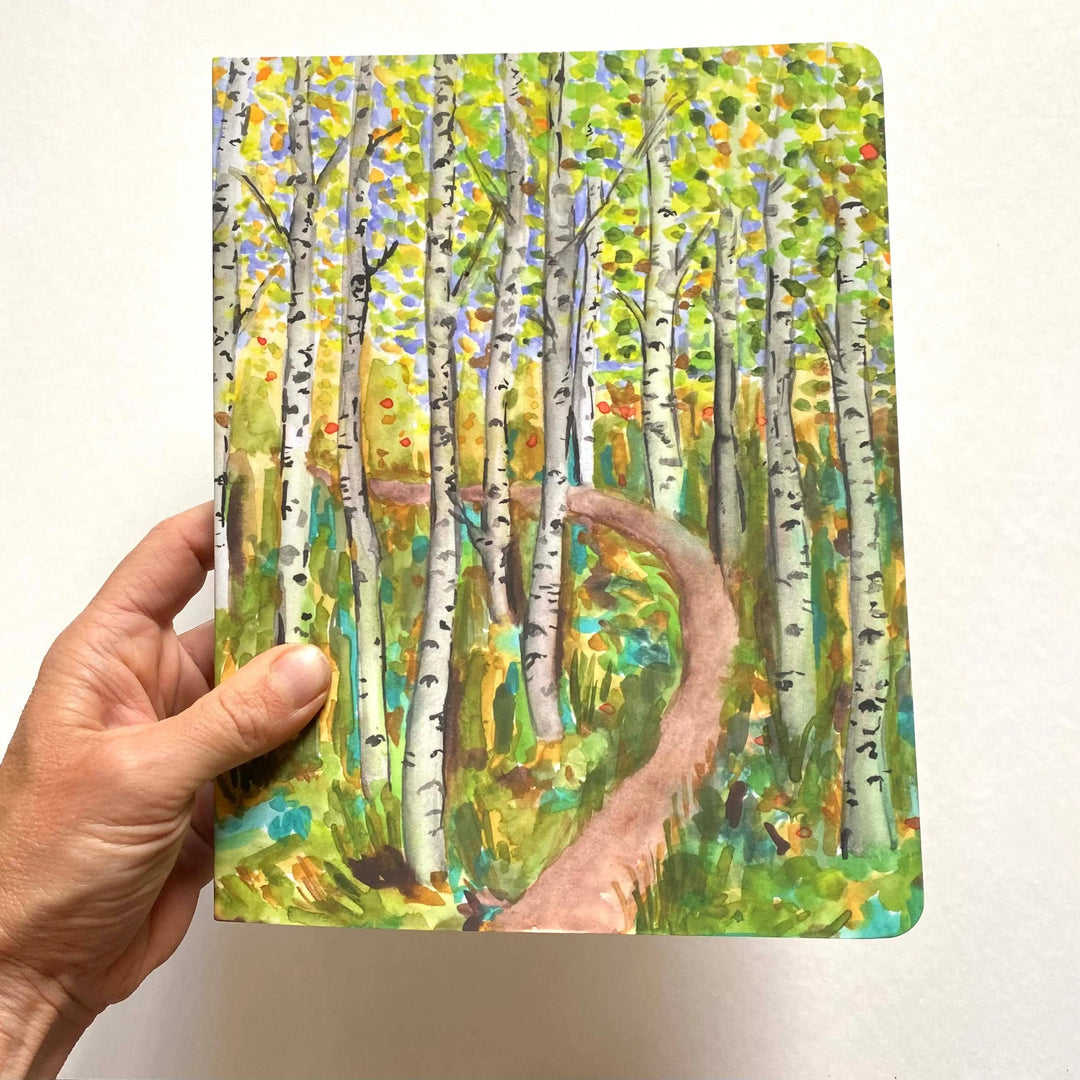 Mountain Art Notebook : Aspen Lane Sarah Uhl