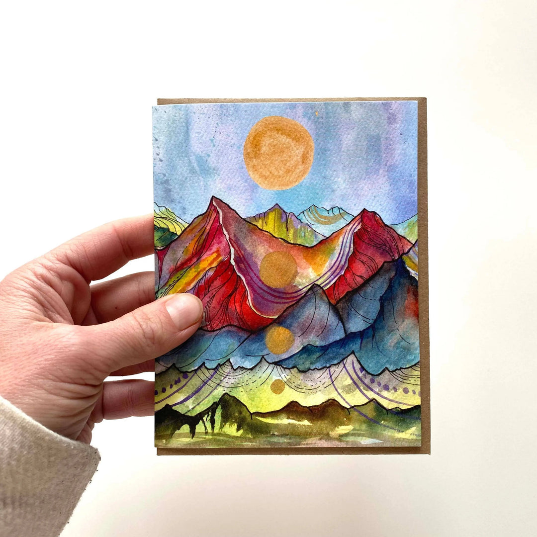 Mountain Art Notecards: Soul Rise Sarah Uhl