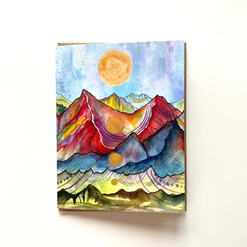Mountain Art Notecards: Soul Rise Sarah Uhl