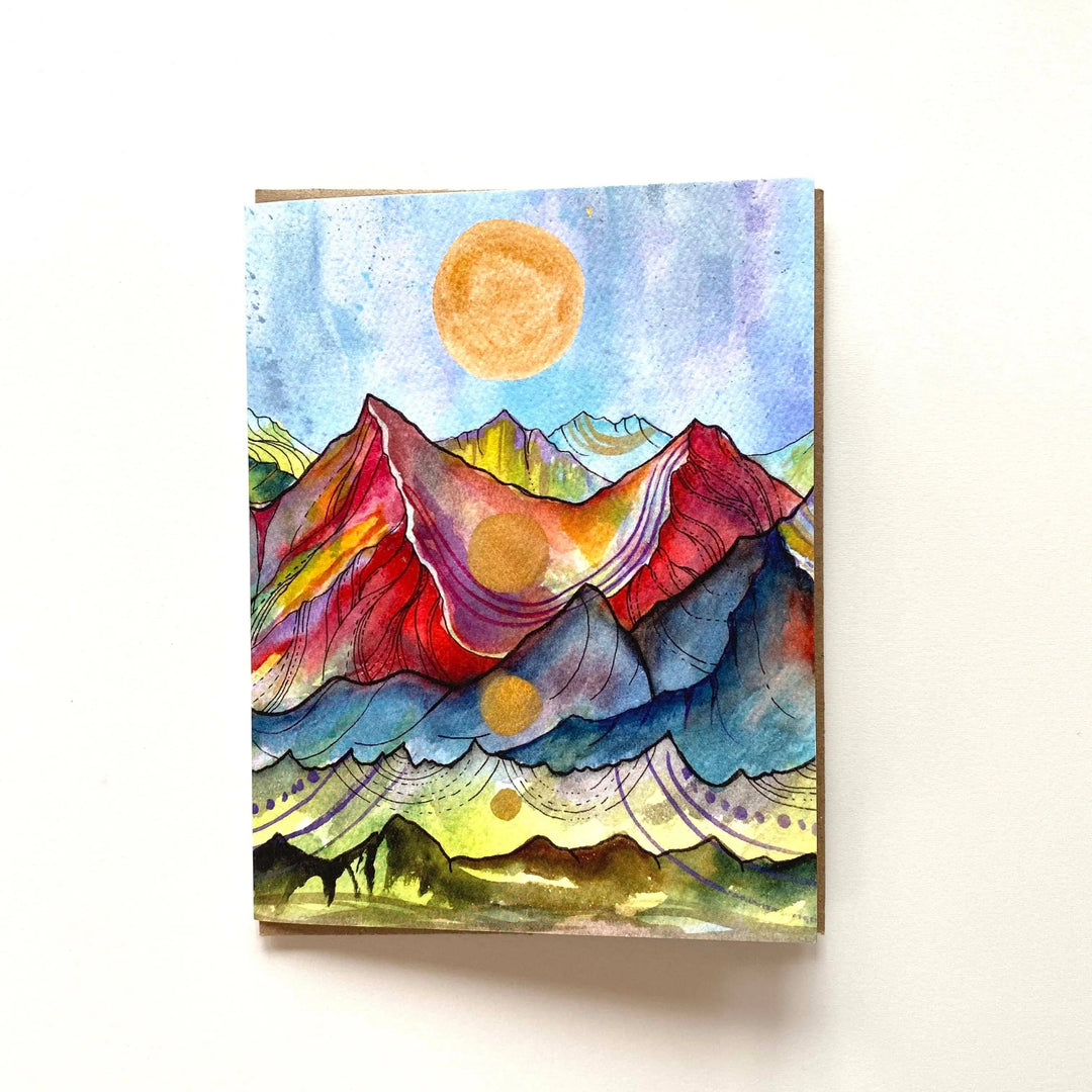 Mountain Art Notecards: Soul Rise Sarah Uhl