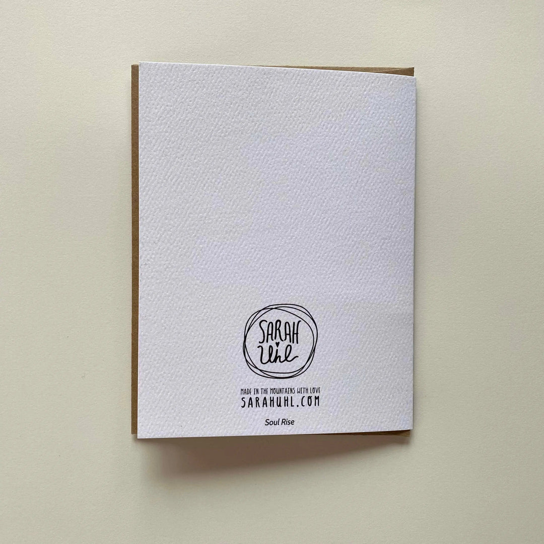 Mountain Art Notecards: Soul Rise Sarah Uhl