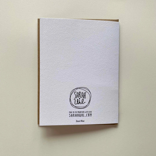 Mountain Art Notecards: Soul Rise Sarah Uhl