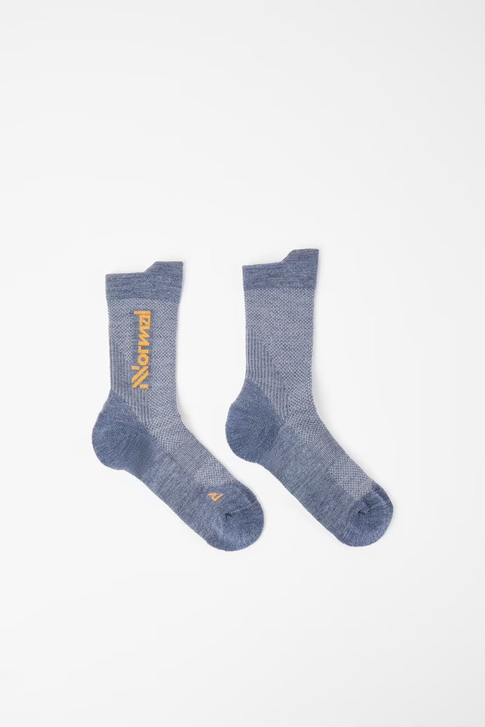 Nnormal Merino Socks Blue