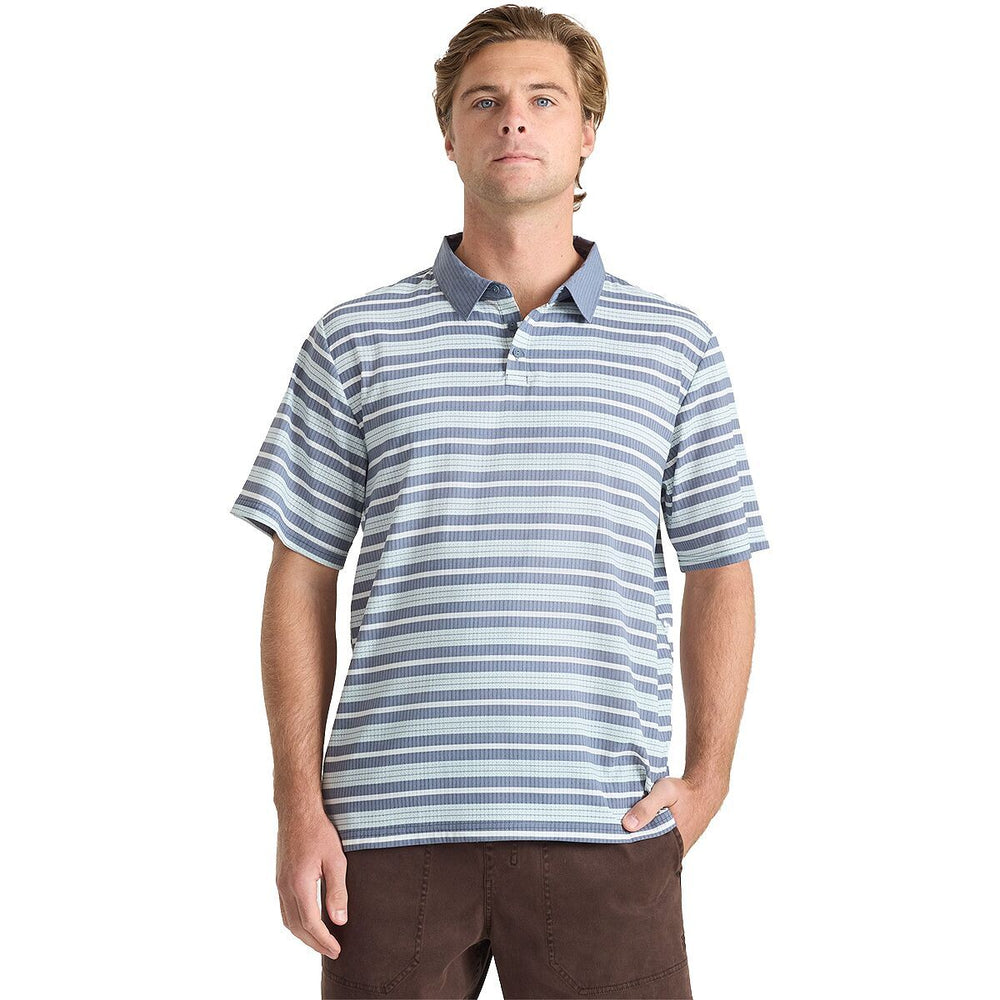 Roark Bless Up Breathable Stretch Polo Shirt