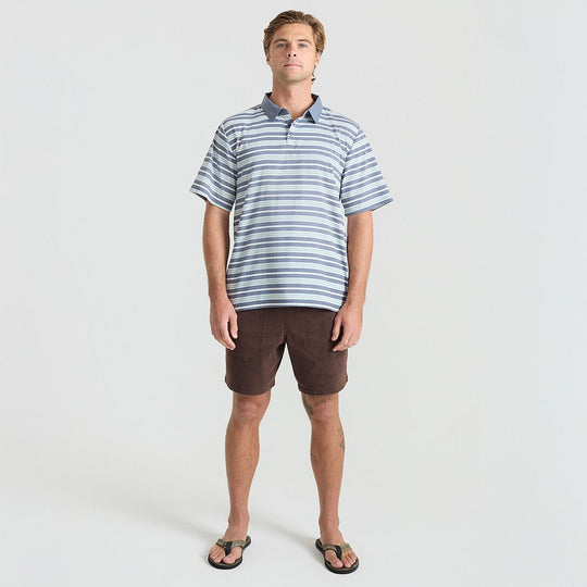 Roark Bless Up Breathable Stretch Polo Shirt