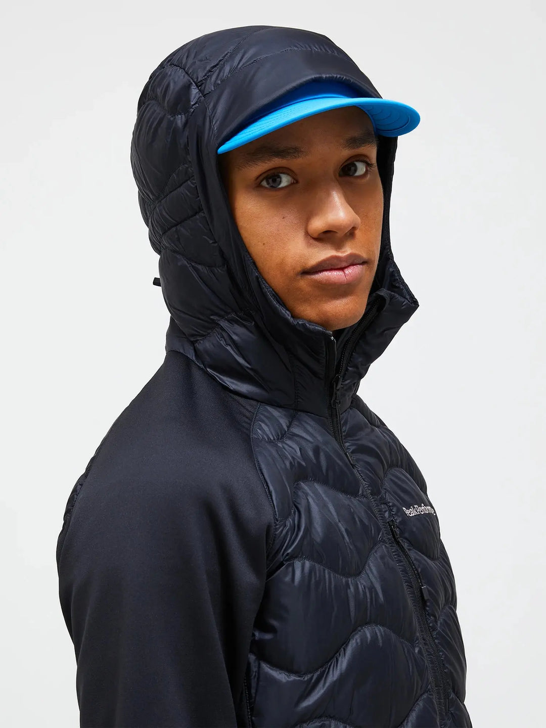 Peak Performance Helium Down Hybrid Hood Peak Performance