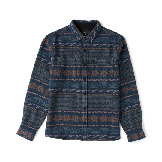 Journey Jacquard Long Sleeve Flannel