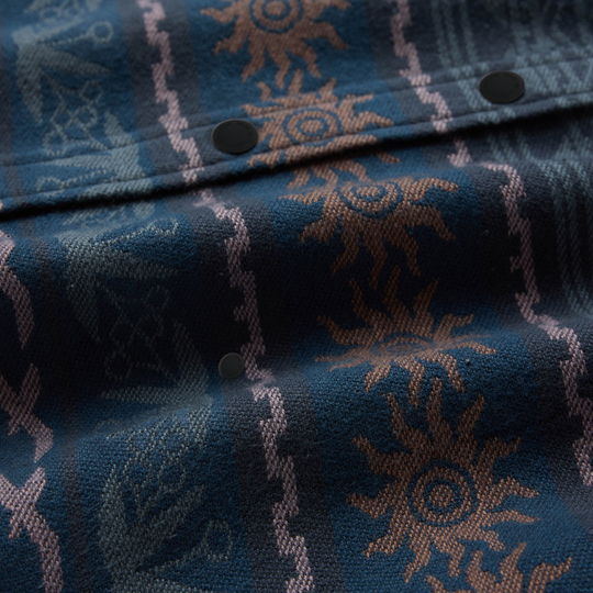 Journey Jacquard Long Sleeve Flannel
