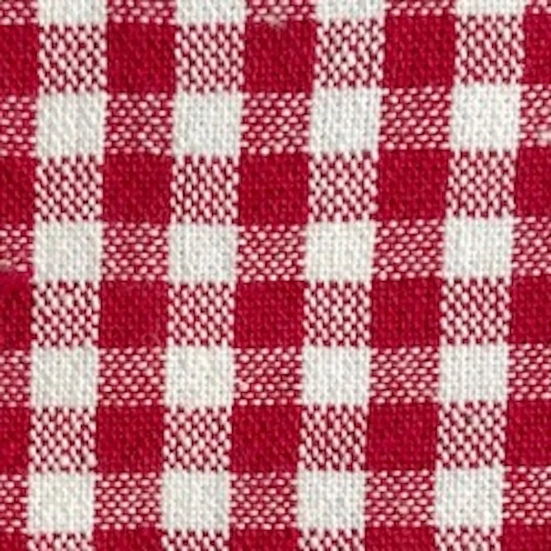 Red Gingham Summer Dog Bandana The Foggy Dog