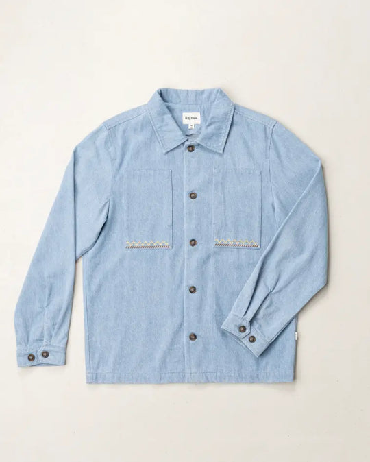 Rhythm Arguam Long Sleeve Overshirt Rhythm